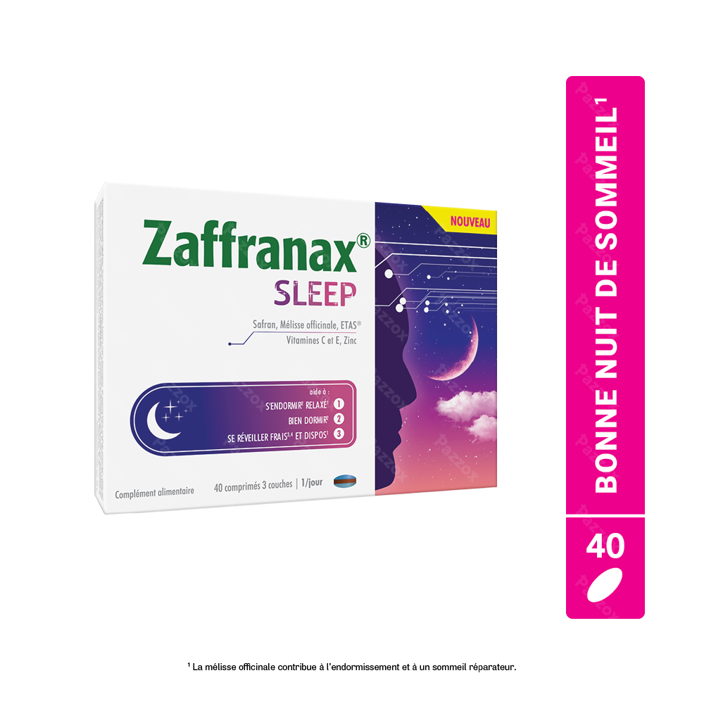 Zaffranax Sleep 40 Gélules 