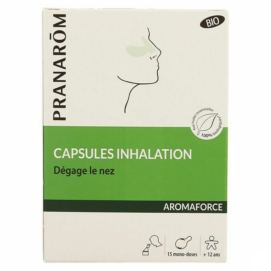 Pranarom Aromaforce Caps Inhal Bio 15699