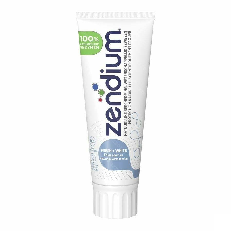 Zendium Fresh + White Dentifrice 75ml