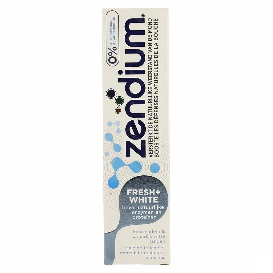 Zendium Fresh + White Dentifrice 75ml