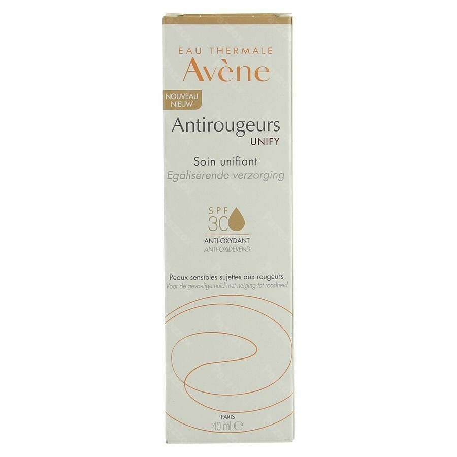 Avene Antirougeur Unify Spf30 Creme Teinte 40ml