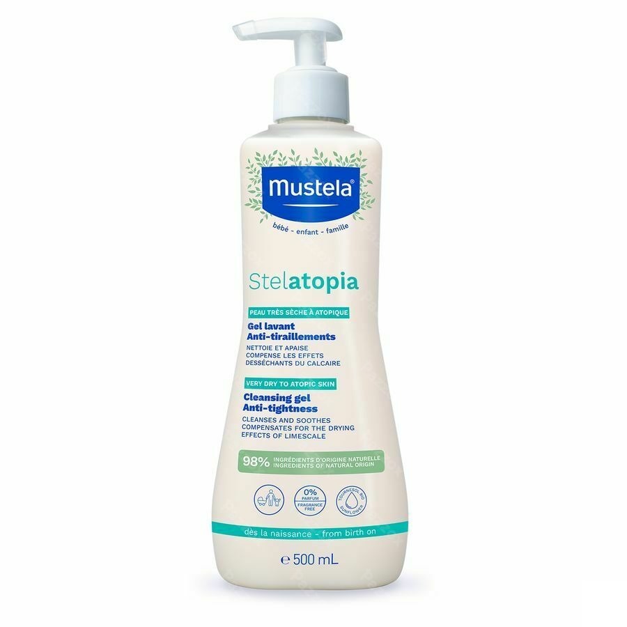 Mustela Stelatopia Gel Lavant 500ml 