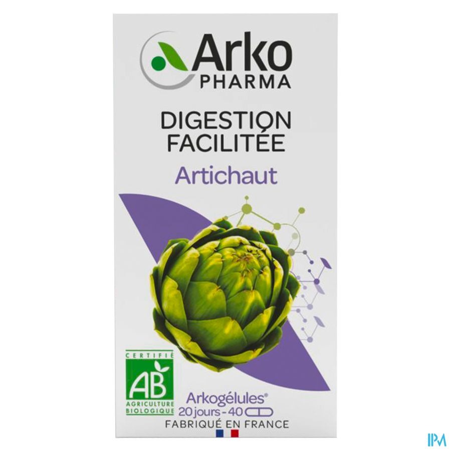 Arkogelules Artichaut Bio Caps 40