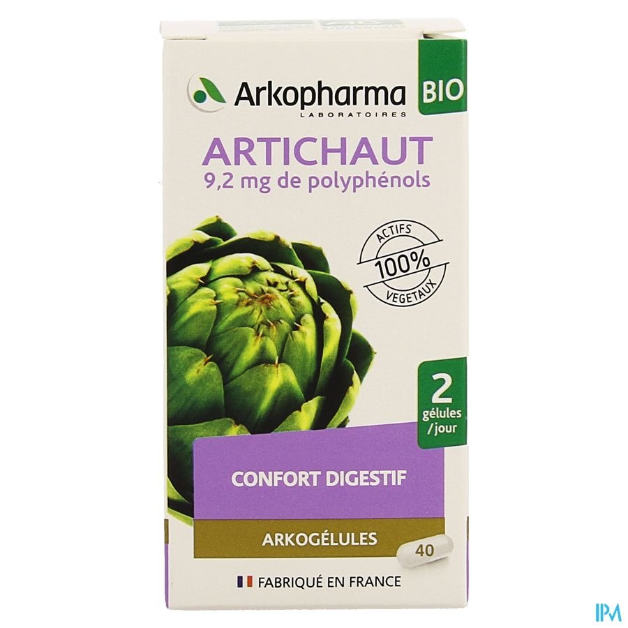 Arkogelules Artichaut Bio Caps 40