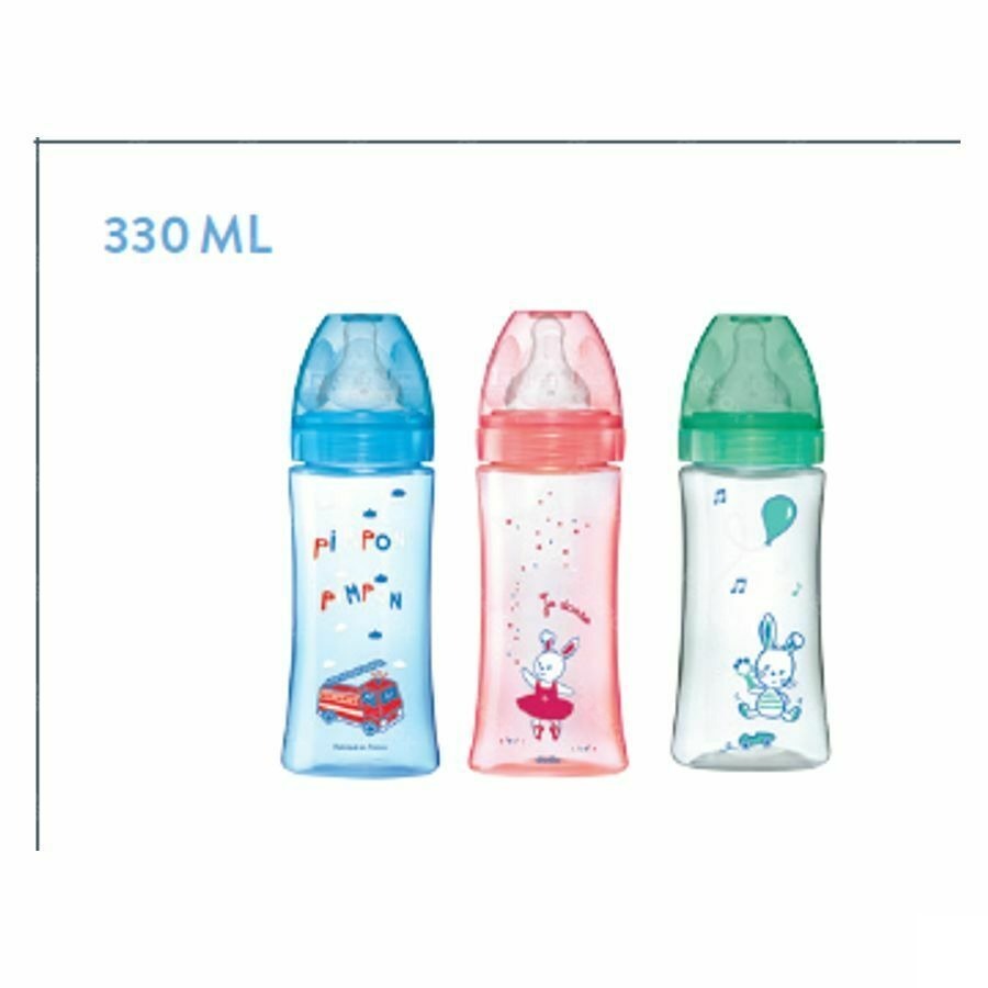 Dodie Biberon Initiation+ Bleu Pompier 330ml