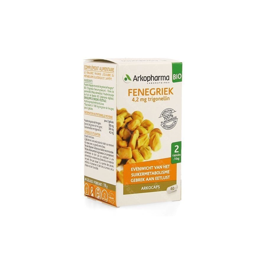 Arkogelules Fenugrec Bio Caps 40
