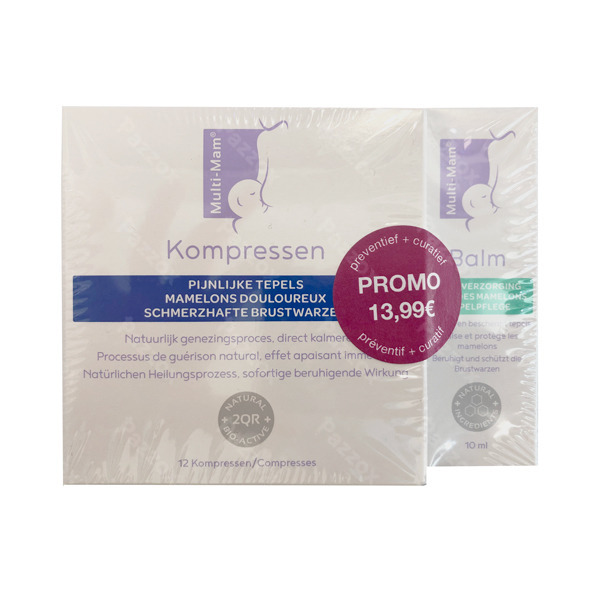 Multi Mam Compresses + Soin Des Mamelons Promo