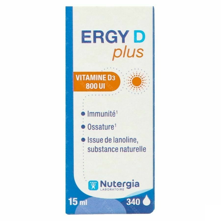 Ergy D Plus Fl 15ml