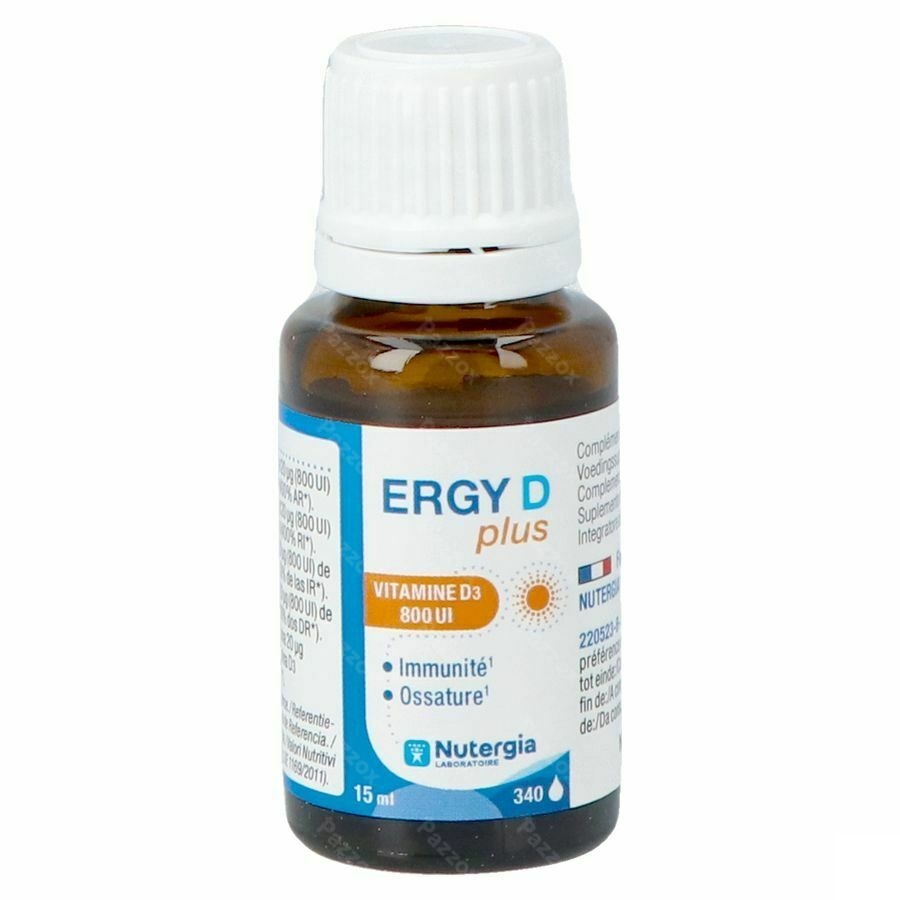 Ergy D Plus Fl 15ml