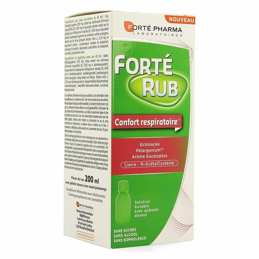 Forterub Confort Respiratoire Sirop 200 ml