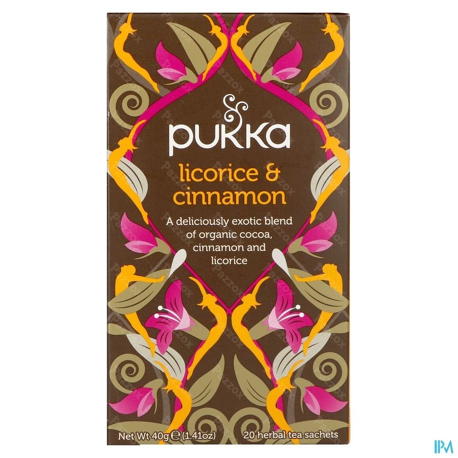 Pukka Licorice Cinnamon Bio Sach. 20