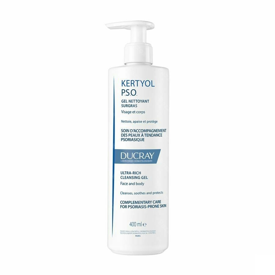 Ducray Kertyol Pso Gel Nettoyant Surgras 400ml