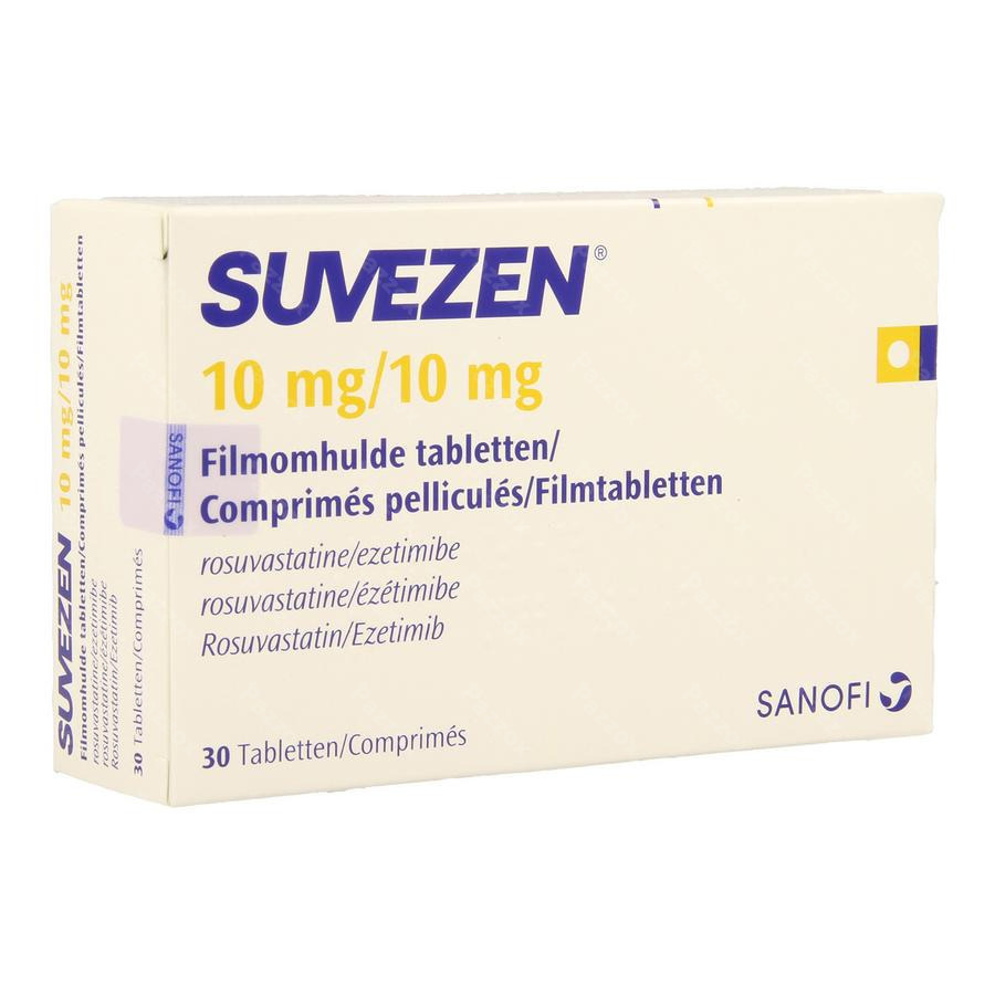 Suvezen 10mg/10mg Comp Pell 30