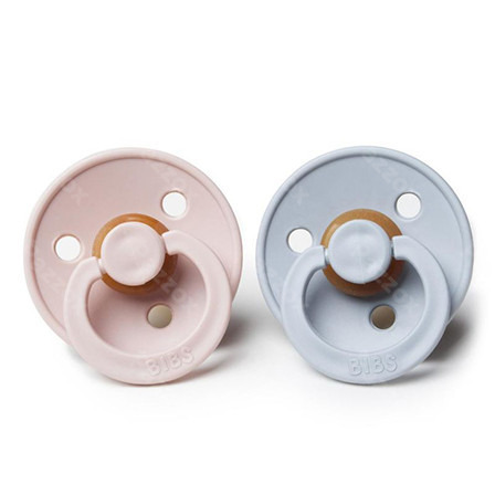 Bibs 1 Sucette Duo Cloud Blush