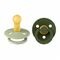 Bibs 2 Sucette Duo Sage Hunter Green