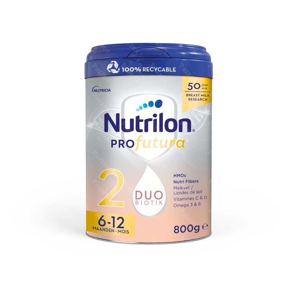 Profutura 2 composition unique Duobiotik Lait de suite bébé 6 à 12 mois poudre 800g