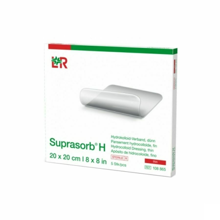 Suprasorb H Hydrocol. Fin 20x20cm 5 108865