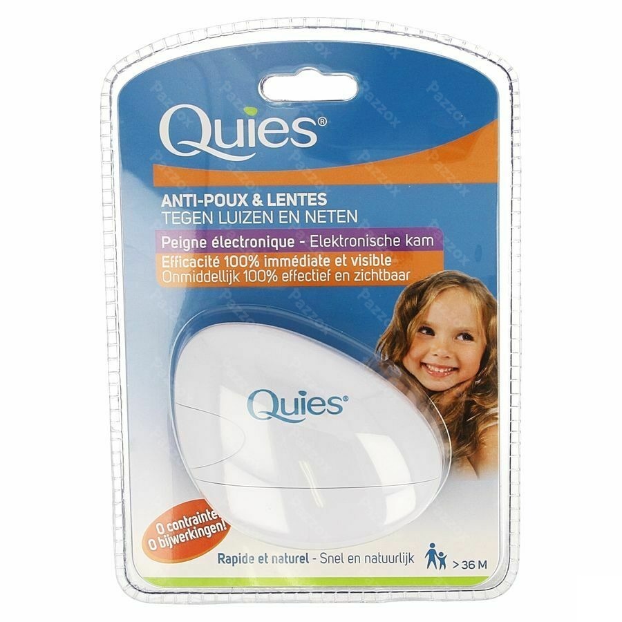 Quies A/poux+lentes Peigne Electronique