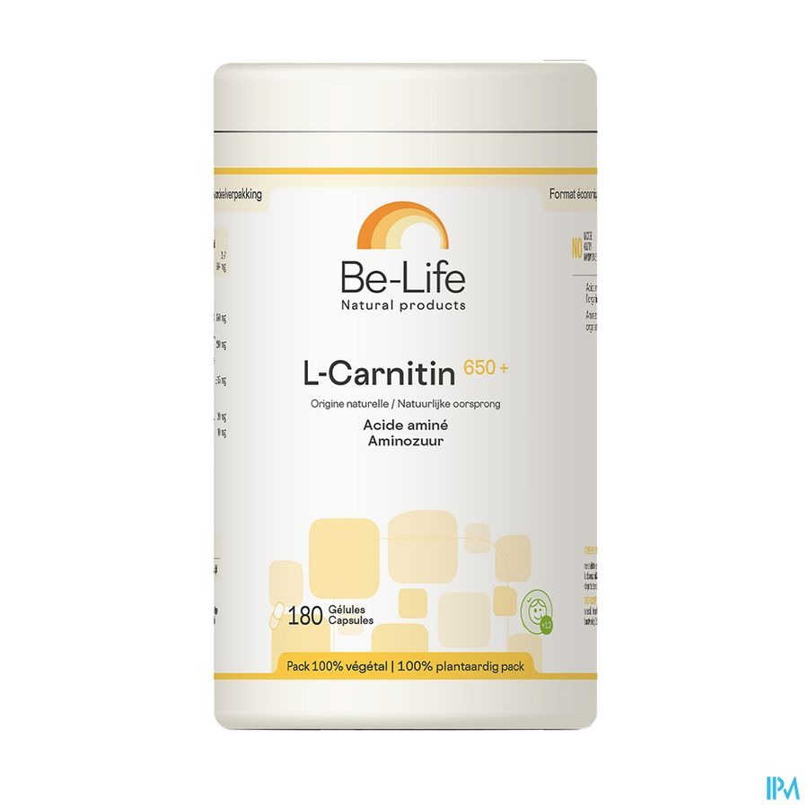 l-carnitine 650+ Be Life Caps 180
