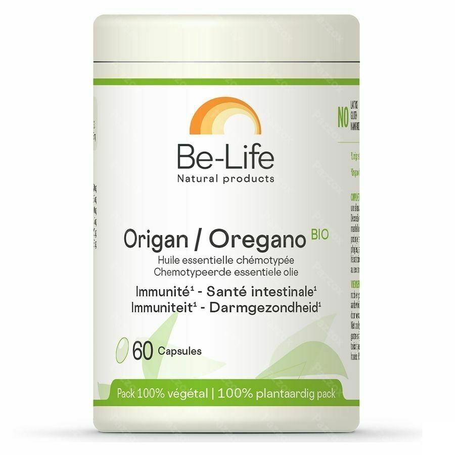 Origan Hle Essentielle Bio Be Life 60 Comprimés