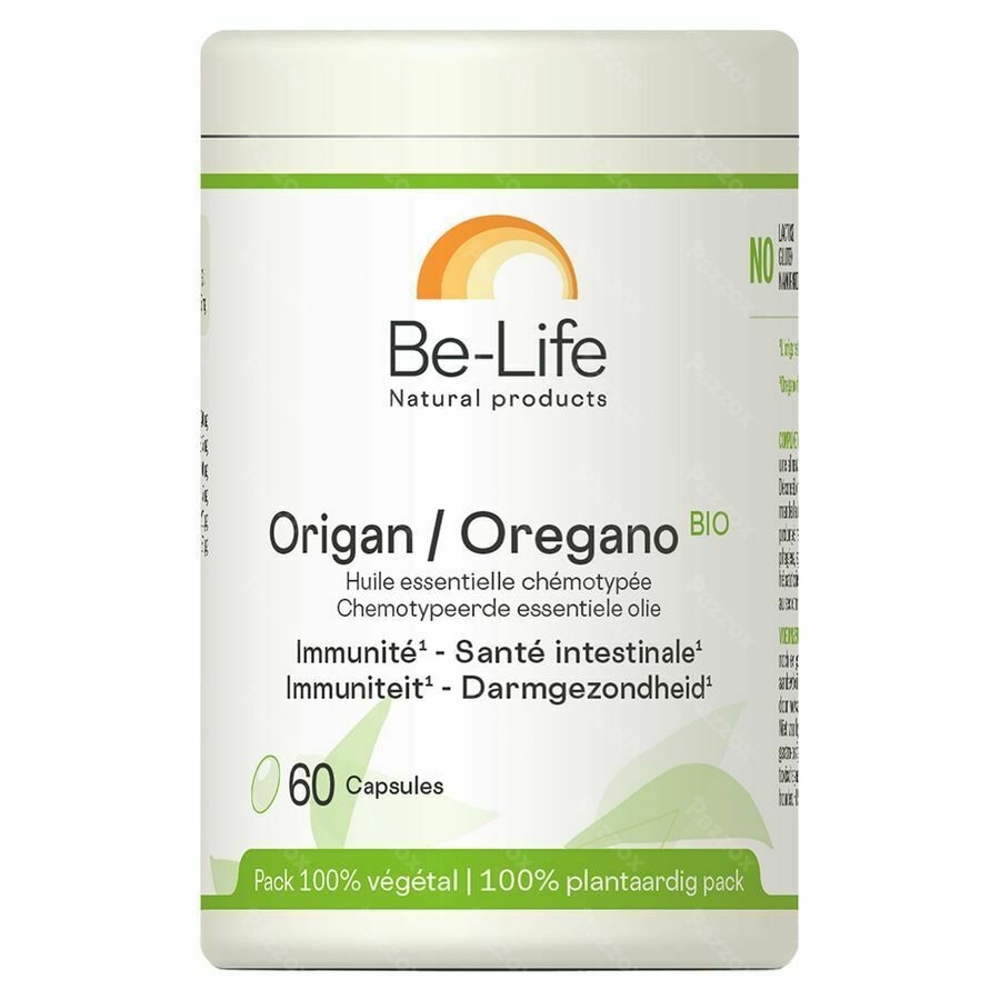 Origan Hle Essentielle Bio Be Life 60 Comprimés
