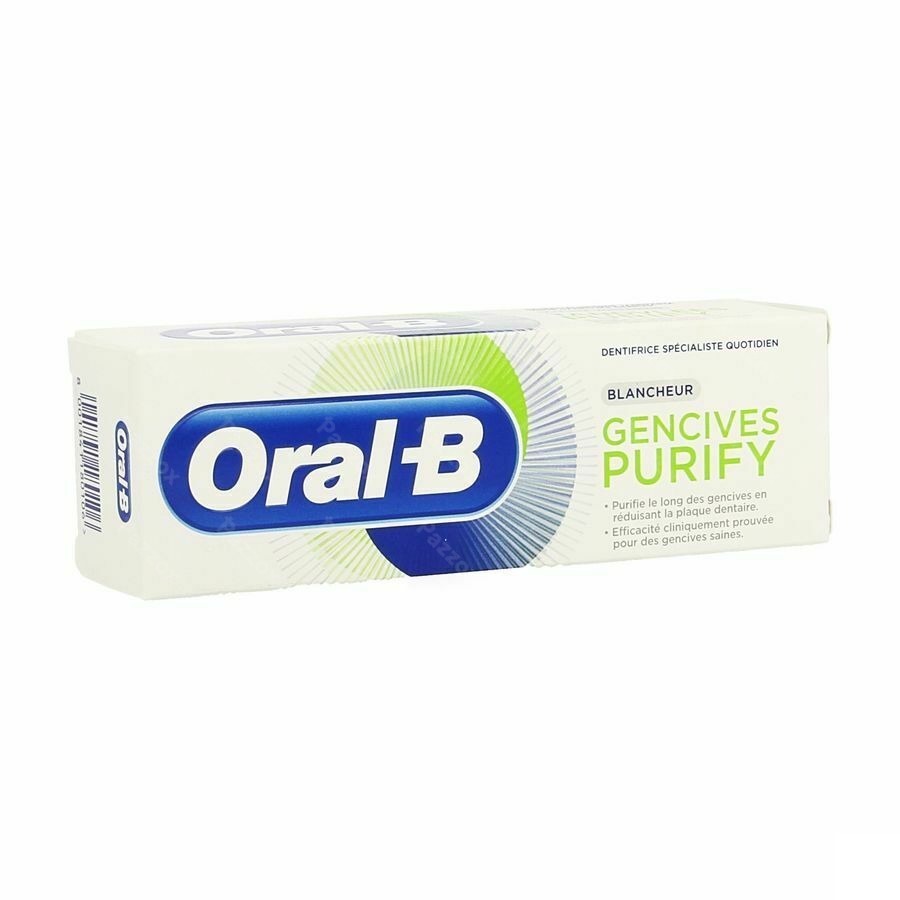 Oral-b Dentifrice Purify Nettoyage Intense 75ml