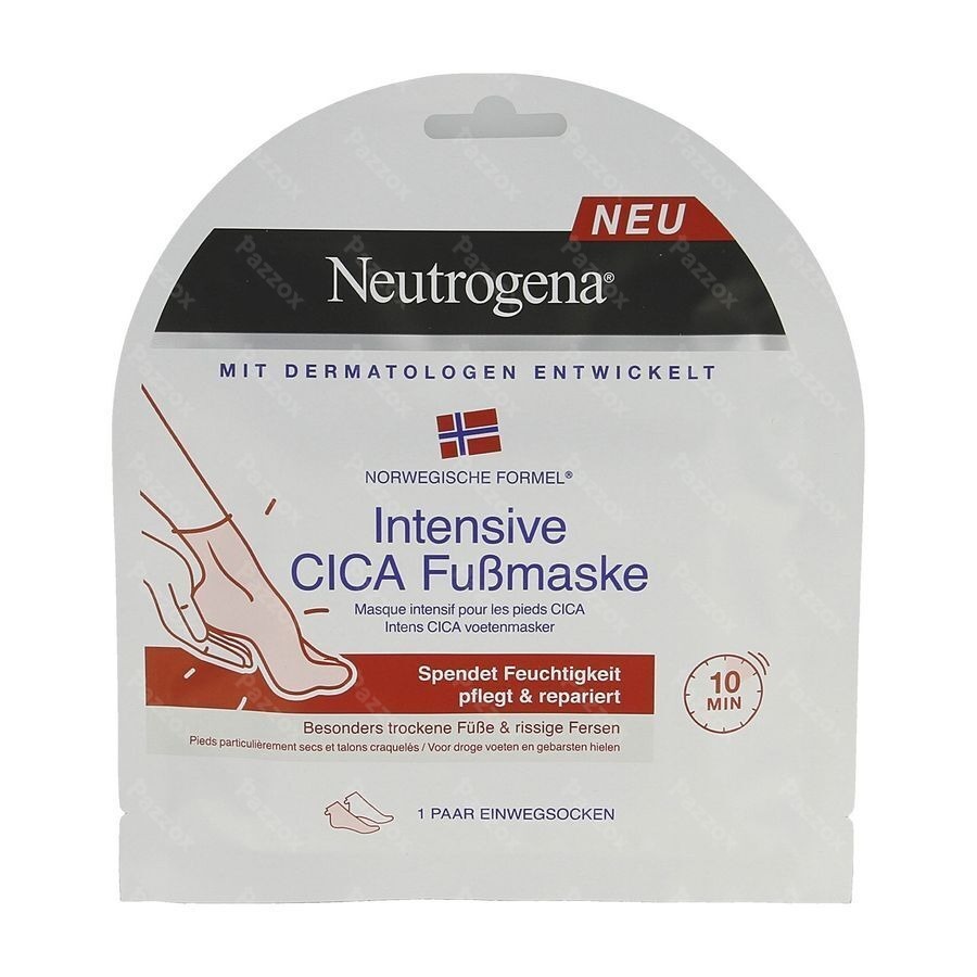 Neutrogena Masque Intensif Pour les Pieds CICA
