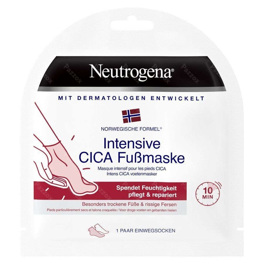 Neutrogena Masque Intensif Pour les Pieds CICA