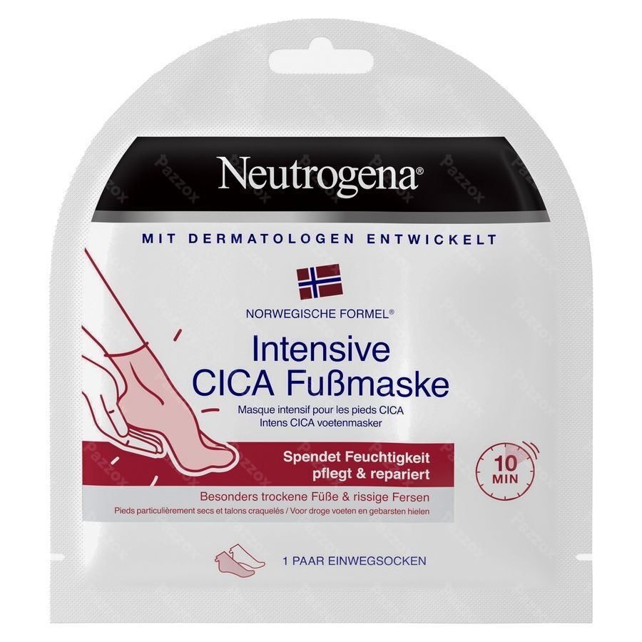 Neutrogena Masque Intensif Pour les Pieds CICA