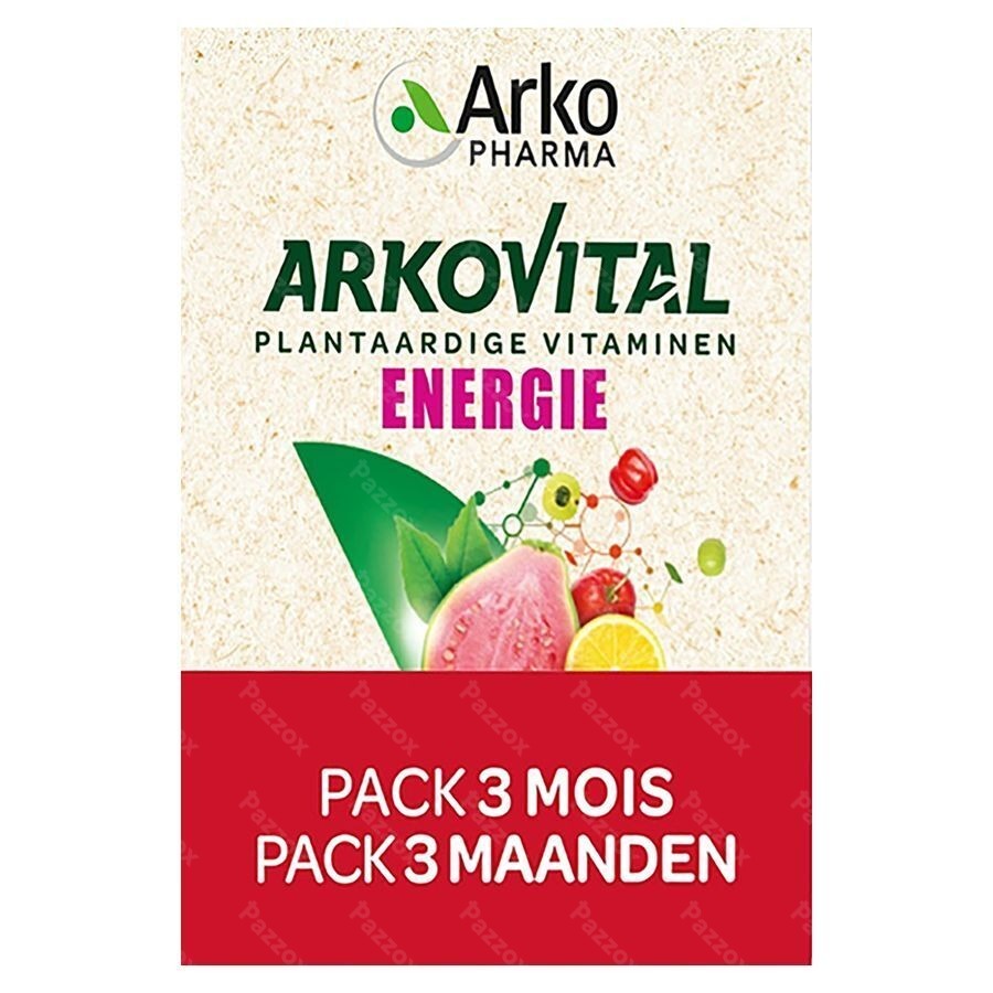 Arkovital Pure Energy 3mois Comp 3x30