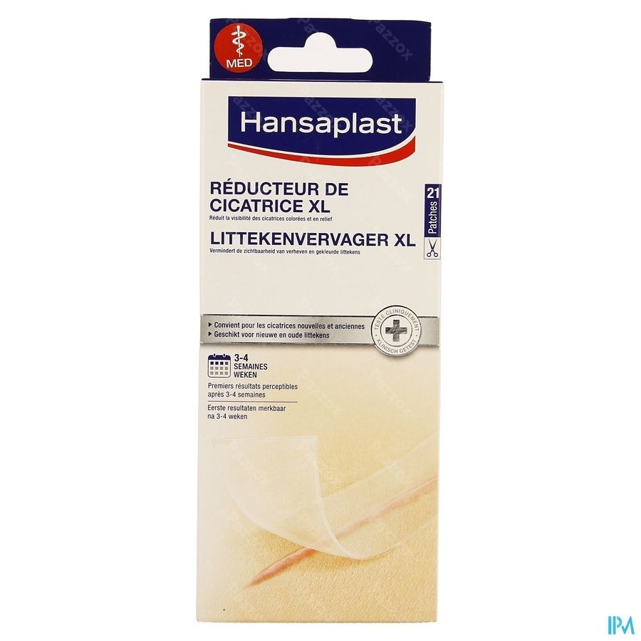Hansaplast Reducteur Cicatrices Xl