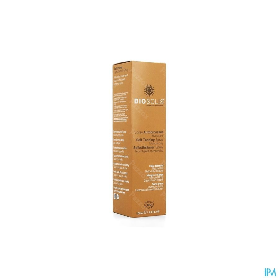 Biosolis Spray Autobronzant Hydratant Fl 100ml