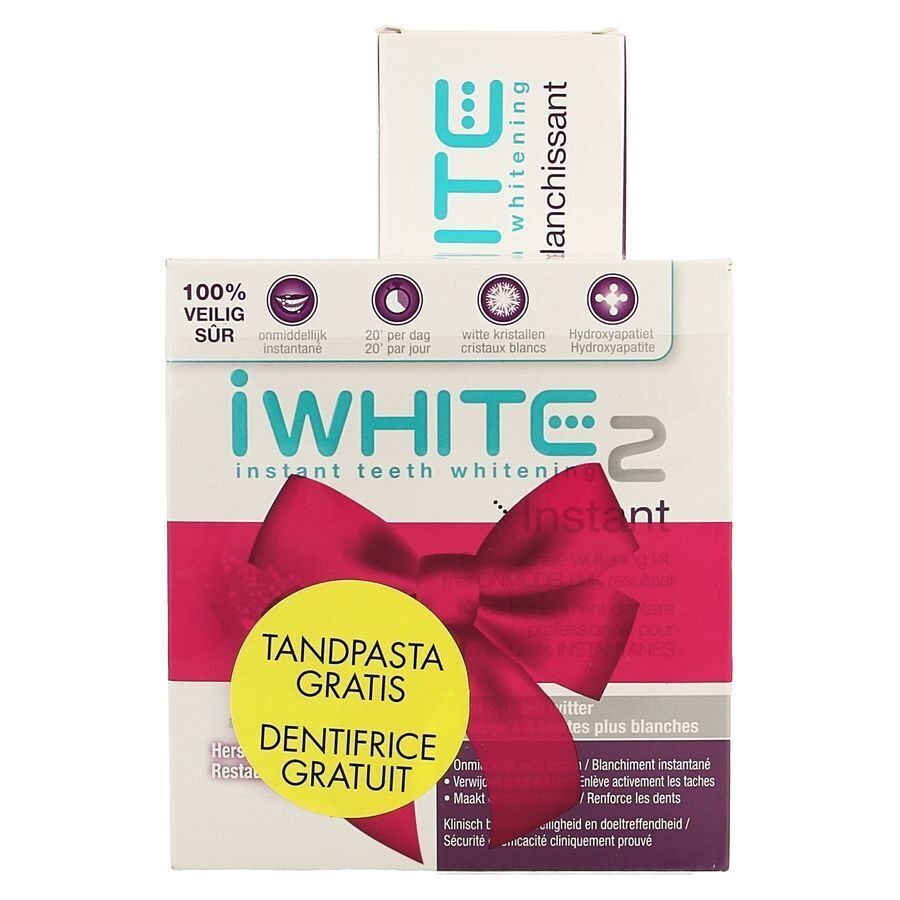 Iwhite Promopack Kit + Dentifrice 75ml Gratuit