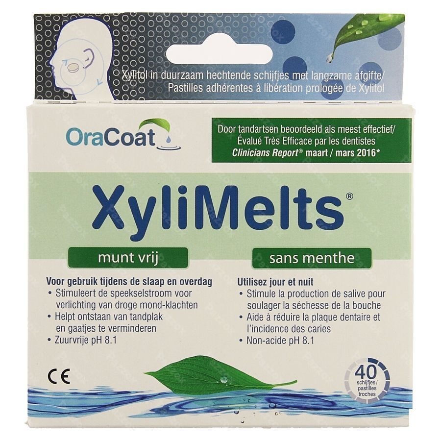 Xylimelts S/menthe Tabl 2x20