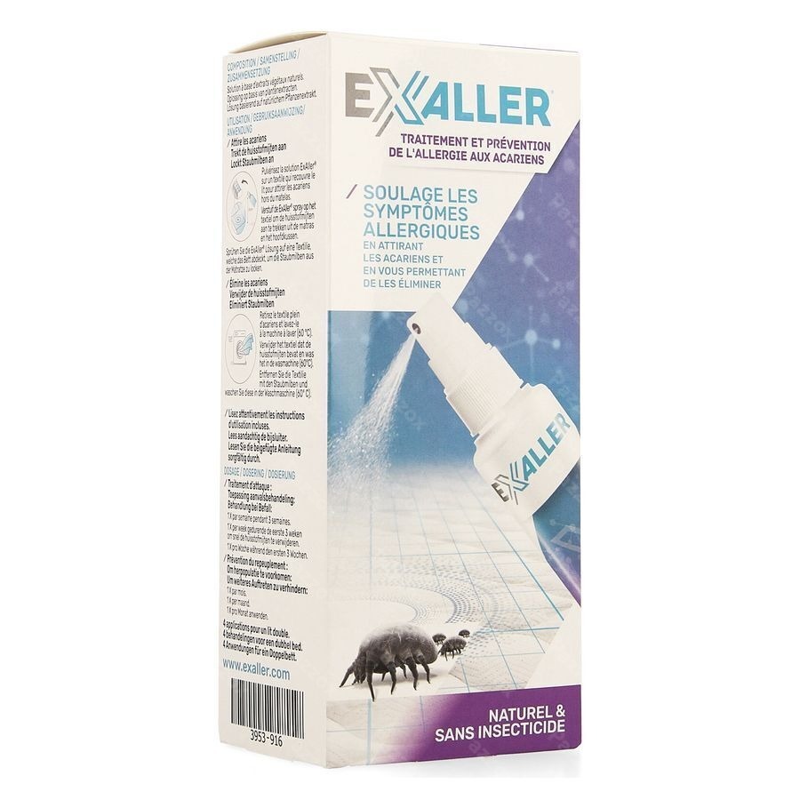 Exaller Allergie Acariens Spray 150ml
