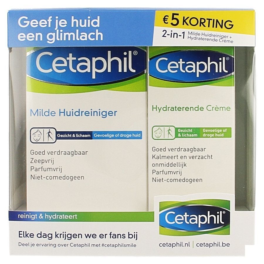 Cetaphil Kit complet pour les peaux sèches/sensibles NL