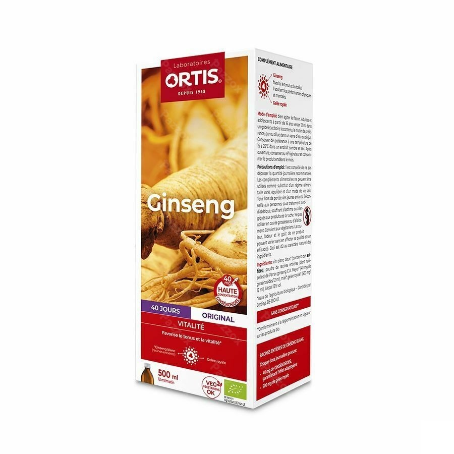 Ortis Ginseng Bio 500ml