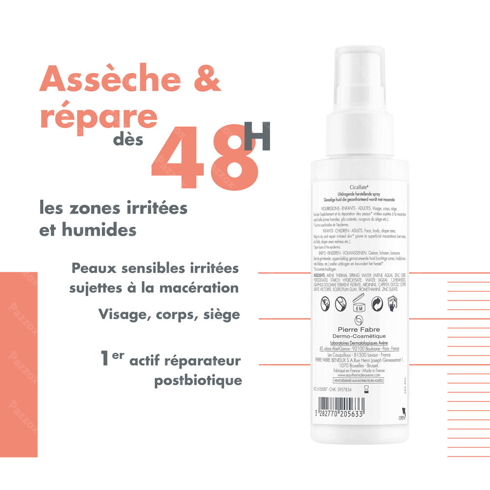 Avene Cicalfate+ Absorbing Soothing Spray 100ml