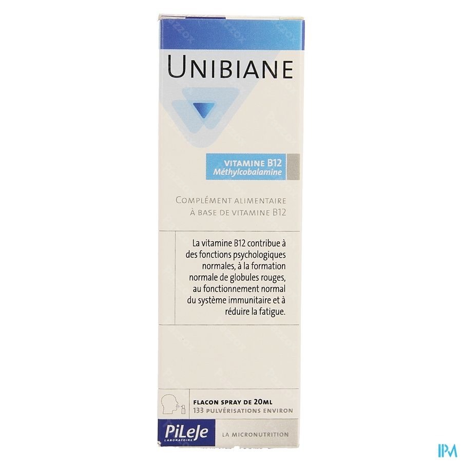 Unibiane Vitamine B12 Spray 20ml