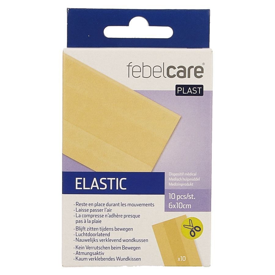 Febelcare Plast Elastic Uncut 10x6cm 10