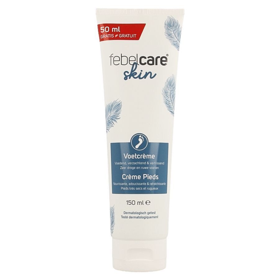 Febelcare Skincare Creme Pied 100ml+ 50ml Gratuit