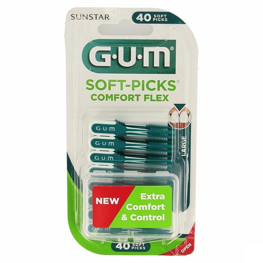 Gum Softpicks Comfort Flex Large 40