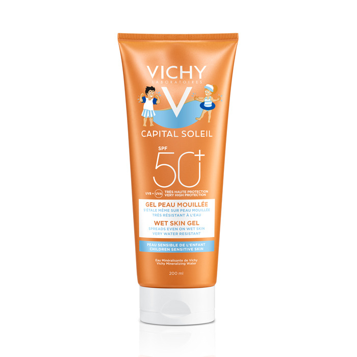 Vichy Cap. Sol. Gel Lait Fond.enf. Wet Ip50+ 200ml