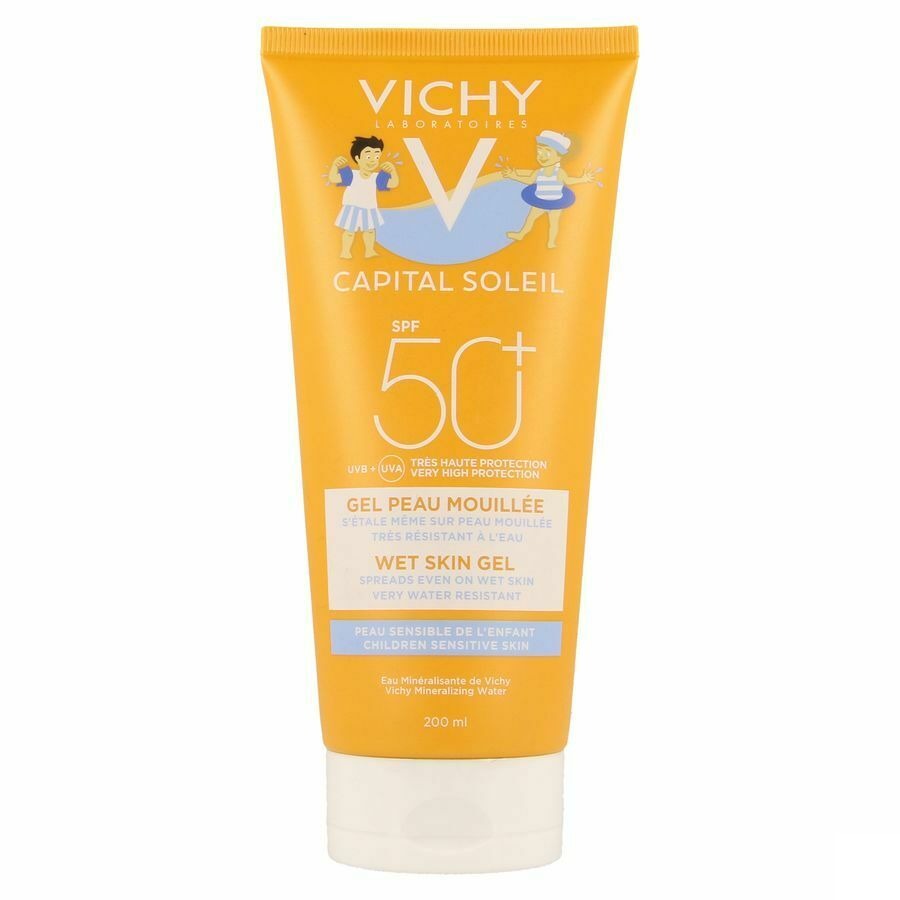 Vichy Cap. Sol. Gel Lait Fond.enf. Wet Ip50+ 200ml