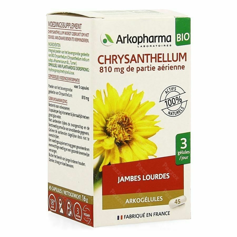 Arkogelules Chrysanthellum Bio Caps 45