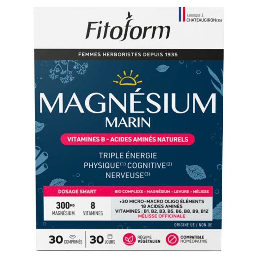 Magnesium Marin + B1 Caps 30 Fitoform