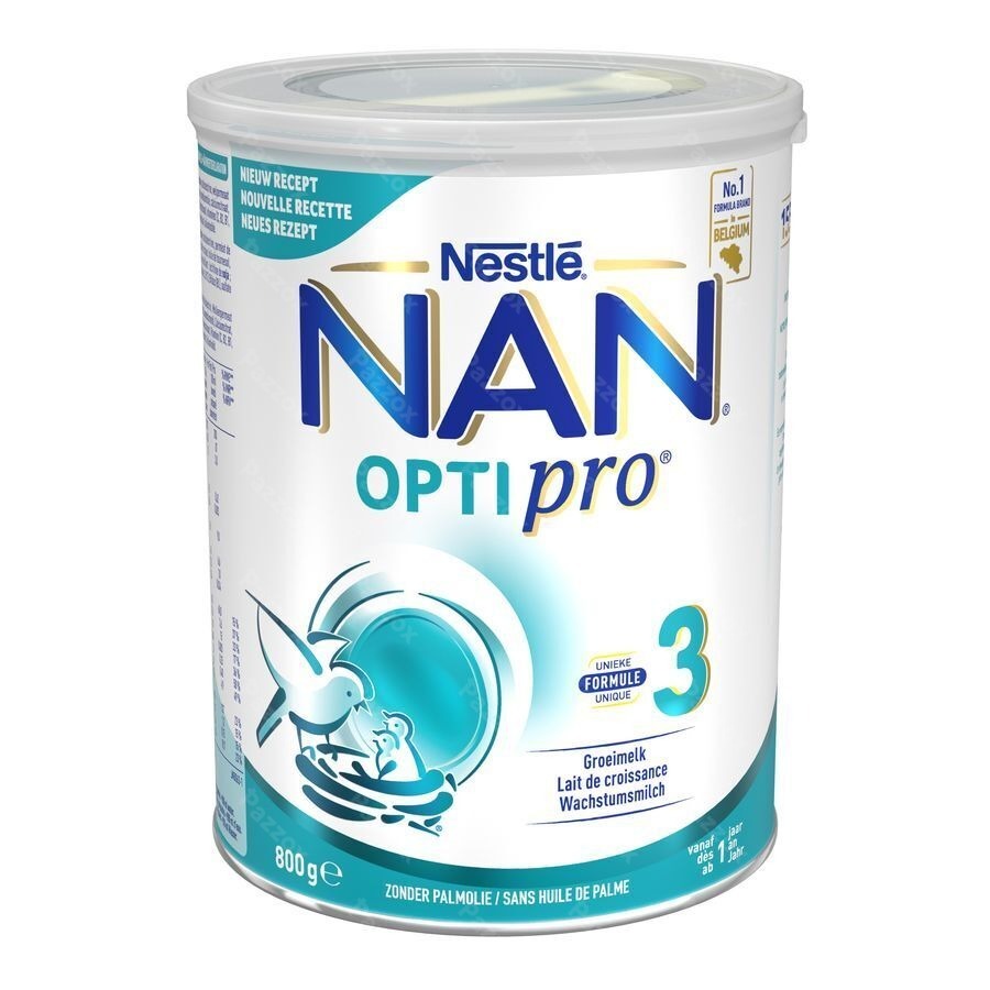 Nan Optipro 3 Lait de Croissance Bébé 1+ An 800g
