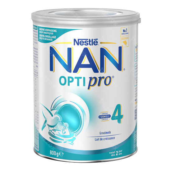 Nestlé Nan Optipro 4 Lait De Croissance Bébé 2+ 800g