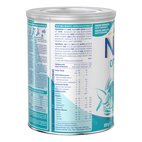 Nestlé Nan Optipro 4 Lait De Croissance Bébé 2+ 800g