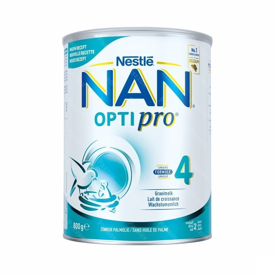 Nestlé Nan Optipro 4 Lait de Croissance Bébé 2+ Ans 800g